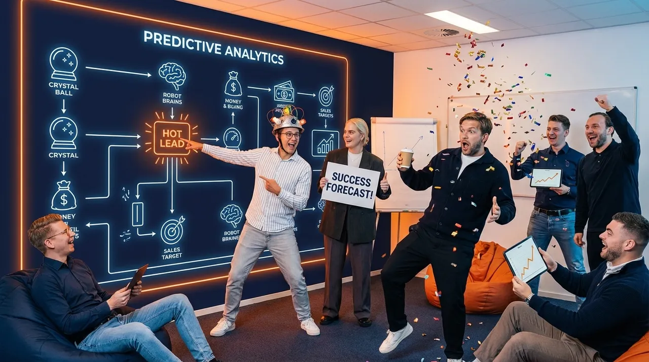 Visual representation of Predictive Analytics