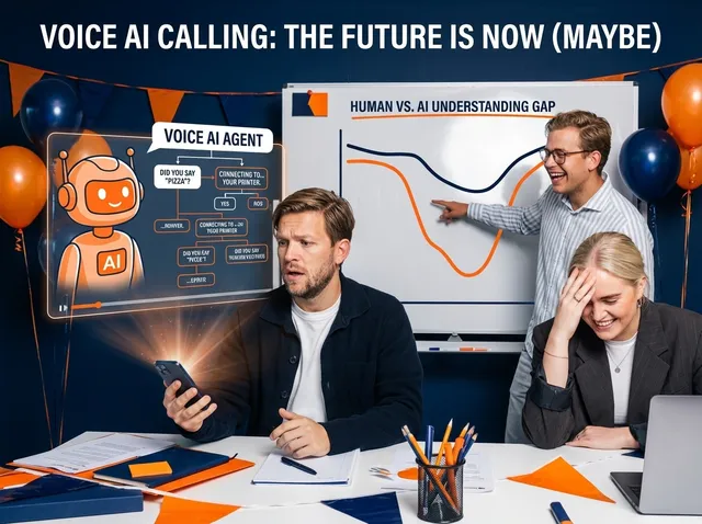 Illustration for Voice AI Calling