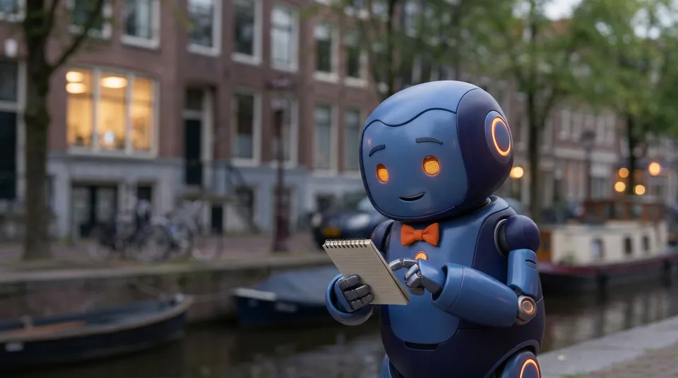 De les die ik leerde van een zalm in Amsterdam-Zuidoost