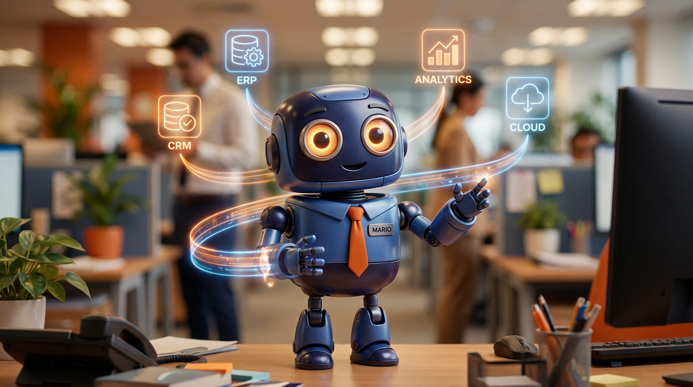 AI Agents Integraties: HubSpot, Salesforce, SAP en ERP Koppelingen